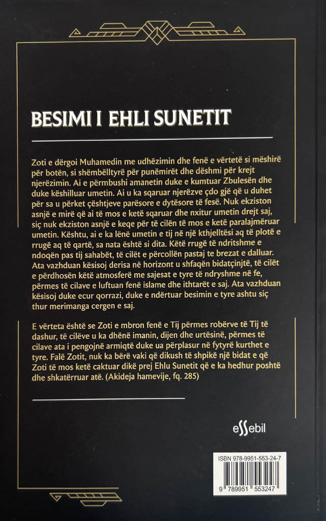 BESIMI I EHLI SUNETIT