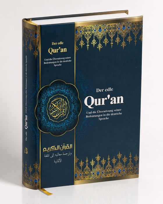 Der edle Qur'an – Und die Übersetzung seiner ungefähren Bedeutungen in die deutsche Sprache