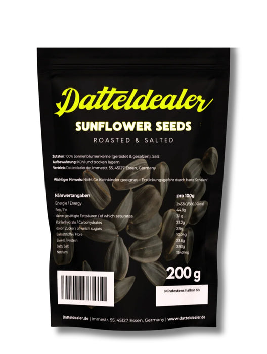 SONNENBLUMENKERNE (GERÖSTET & GESALZEN)