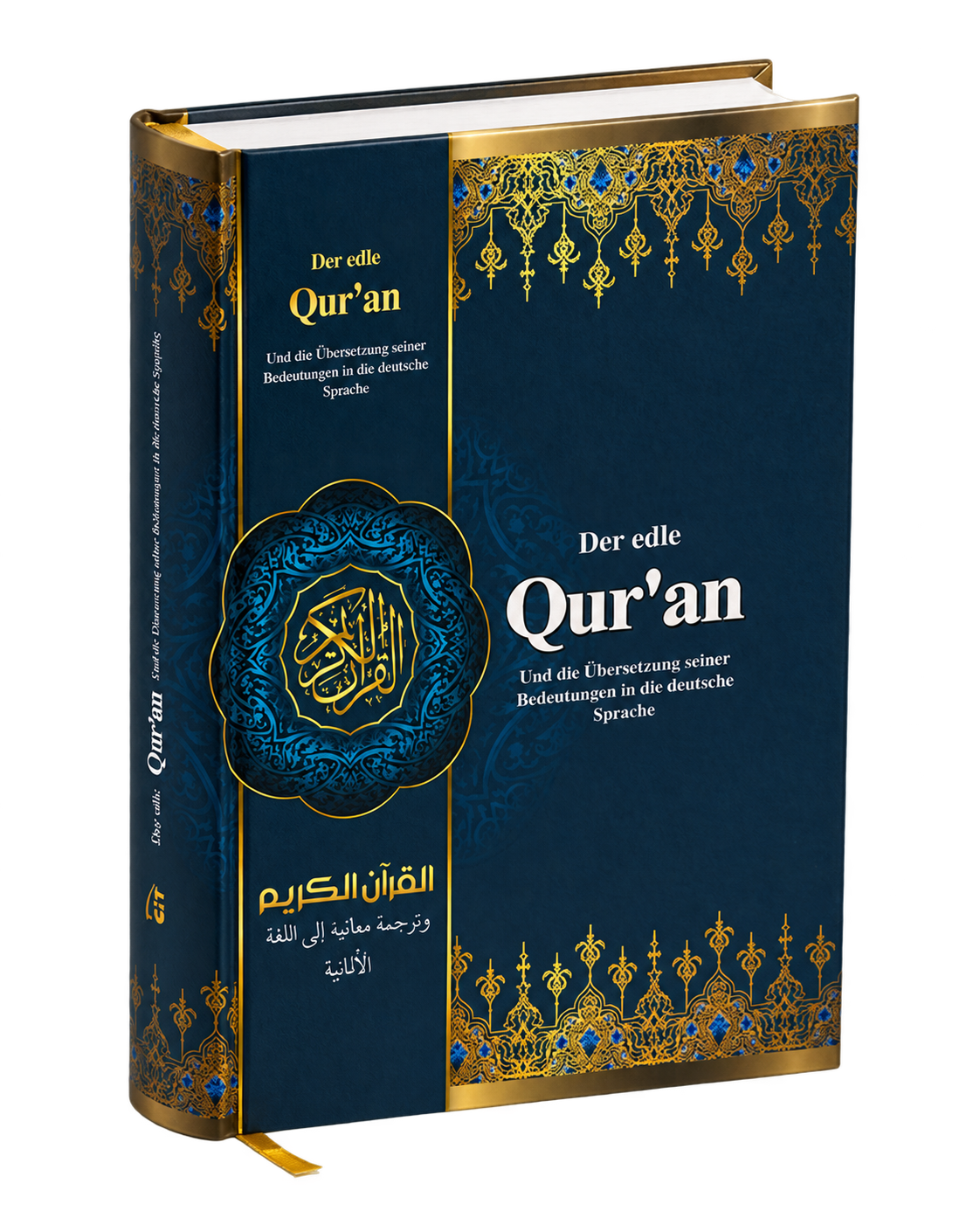 Der edle Qur’an – freigestelltes Buchbild