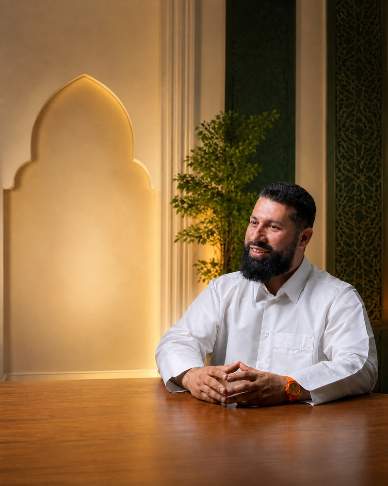 Sheikh Abdullah Faris – Mobilansicht ohne Text