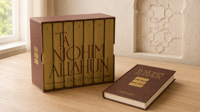Ta njohim Allahun – siebenbändiges Set in Leseatmosphäre