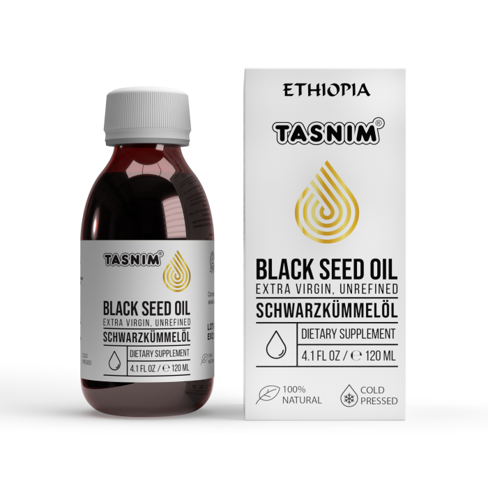 Tasnim - Äthiopisches Schwarzkümmelöl 120 ml