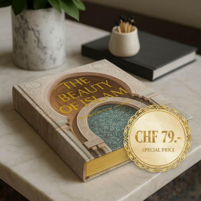 The Beauty of Islam mit CHF 79.- Abzeichen mittig rechts